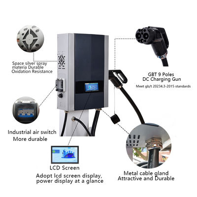 Đàn sạc hiệu quả - Lượng đầu ra 40KW Điện áp đầu ra 200-750V