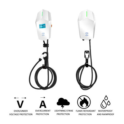32A Type 2 Car Charger Đường cao tốc Địa điểm sạc AC 240V